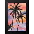 thumbnail image 2 of Biscardi, Nicholas 10x14 Black Modern Framed Museum Art Print Titled - Sunset Beach II, 2 of 5