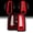 Red Clear, variant on AKKON - For 2015-2020 Chevy Tahoe / Suburban Full LED Daytime Running Lamp Bar Tail Lights Black Housing Smoked Lens Full Set