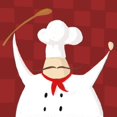 thumbnail image 3 of Villa, Mlli 20x20 Black Modern Framed Museum Art Print Titled - Spoon Chef Traditional, 3 of 5