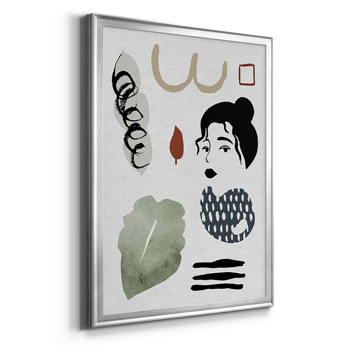 Collected Mindfulness IV Premium Framed Print, in Gold, Black, or Silver - Ready to Hang