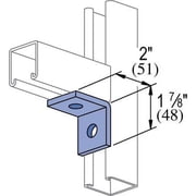 Unistrut P1026-EG, 2 x 1-7/8, 1-5/8 Channel, 90D Channel Angle Fitting, 1 pc