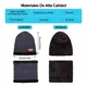 thumbnail image 3 of Gorro Bufanda Guantes Calcetín Tejido Lana Unisex Invierno, 3 of 8