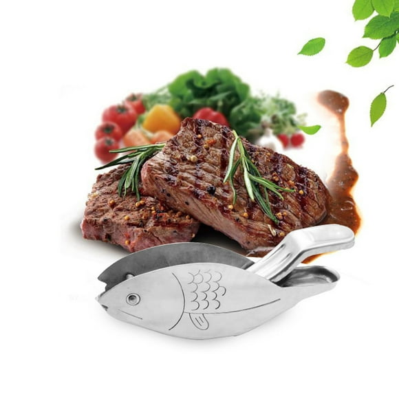 Rbaofujie 1Pc 304 Stainless Steel Machine Steak Black Pepper Pot Tomato Bottle Household Seasoning Bottle Lemon