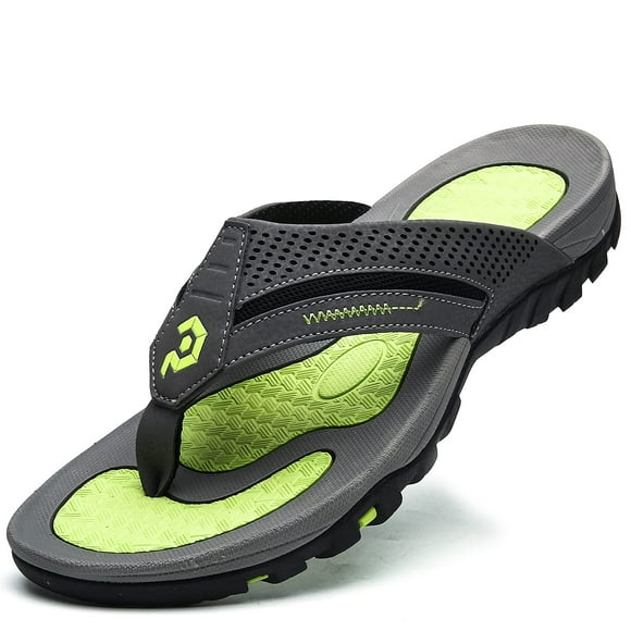 Pulltop Sandales de Plage pour Hommes, Sandales Imperméables pour la Douche, Sandales d'Été Antidérapantes pour la Plage