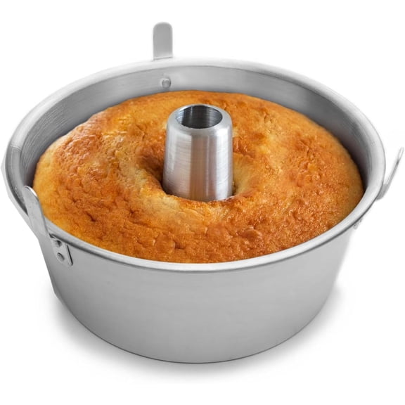 Aluminum Angel Food Pan 10.75", Reinforced Cake Pan