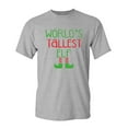 thumbnail image 1 of World's Tallest Elf Sarcastic Humor Graphic Novelty Funny Youth T Shirt, 1 of 1