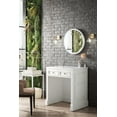 thumbnail image 4 of James Martin Vanities 825-CU30-BW-3WZ De Soto 30" Free Standing Unit - White, 4 of 5