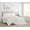Ivory, variant on Cannon Heritage 100% Cotton Waffle Weave Grey Full/Queen Blanket, Solid Casual themed, Adult Bedding, OEKO-TEX Certified