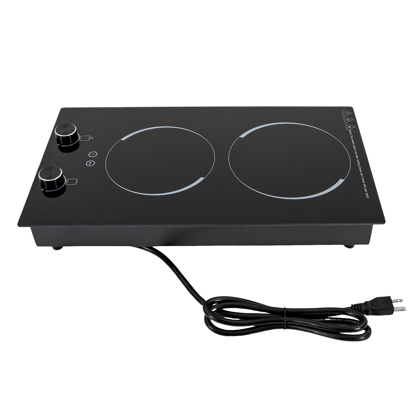 Electric Cooktop Induction Cooker 2 Burner Induction Cooker LED Display Screen