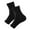 BlackS/M, variant on UDIYO Unisex Anti-fatigue Sports Compression Foot Ankle Sleeve Support Brace Socks