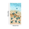 thumbnail image 3 of Microfiber Extra Large, Oversized Blue White Beach Towels, Beach Towel Double Sided Velour, Soft & Lightweight, Cute Dolphin Towel for Adults & Women，Sand Free for Pool,Spa,Swim,Travel, 3 of 6