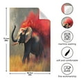 thumbnail image 4 of BZSMCE Kitchen Towels Creative Elephant Running Painting Pattern Durable Kitchen Towel, 4 of 7