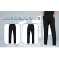 thumbnail image 6 of TSHXS Mens Pants Casual Gym Sweatpants Men Men'S Casual Cargo Pants Workout Joggers Stretch Sweatpants Hiking Drawstring Pants With Multi Pockets XXXL, 6 of 8