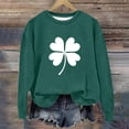 thumbnail image 5 of hotojiny St. Patrick's Day Shirt for Girls Cute Graphic T-Shirt Toddler Boys Long Sleeve Pullover Kids Tops St. Patrick's Day Gift 1-13 T, 5 of 5