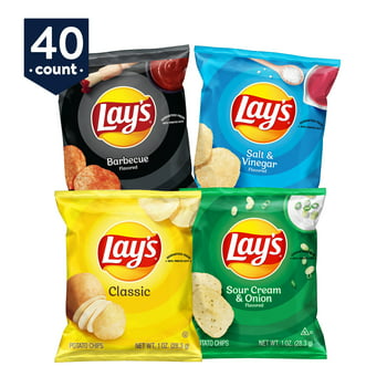 Lay's Potato Chip Variety Pack, 40 Count