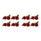thumbnail image 4 of Flores Artificiales Rosas Matsuzay 2piezas Rojo, 4 of 6