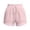 Pink, variant on Bxsruta Women's High Waist Drawstring Wide Leg Shorts with Scalloped Hem Elastic Waist Casual Summer Beach Shorts