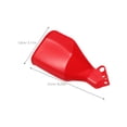 thumbnail image 2 of CTIRCHIU Motorcycle Handlebar Protector ABS Plastic Red Windproof Cover for Outdoor Riding 2Pcs, 2 of 8