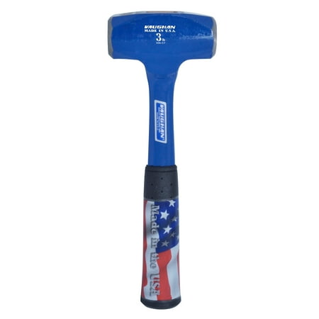 UPC: 0051218190106 | Vaughan RHD3 3 Lb Solid Steel Hand Drilling Hammer
