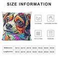 thumbnail image 5 of BANET Cute Dog Throw Pillow Covers Sofa Decorative Cushion Cases for Home Decor 20x20in, 5 of 5