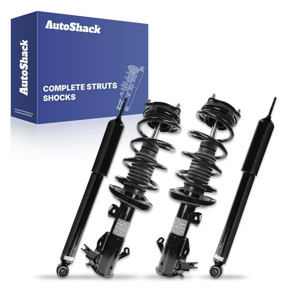 AutoShack Front Complete Strut & Coil Spring   Shock Absorber Replacement for 2012 Honda Civic 4-PC Kit
