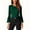 Army Green, variant on Olyvenn Womens Ruffle 3/4 Sleeve Tops Lightweight Sparkly Elegant Dressy Blouses Sexy Double Layers Cute Mesh Tunic Shirts Pink M