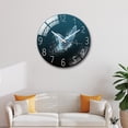 thumbnail image 6 of Landscape Wall Clock kids children room Bedroom Office Decoration - Butterfly, 6 of 8