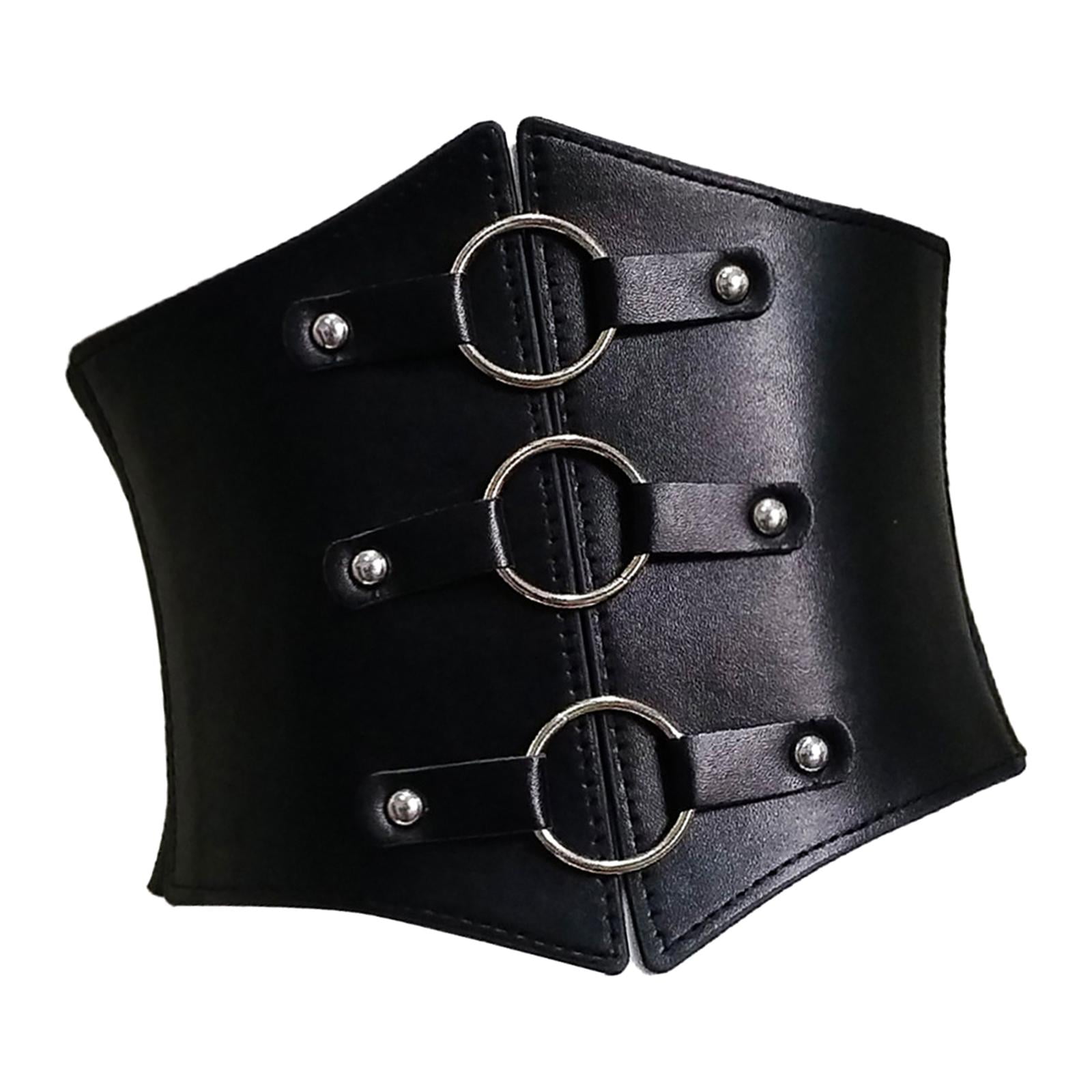 Women Wide Waist Belt Dresses Waist Buckle Cinch Belts Waistband PU Leather Walmart
