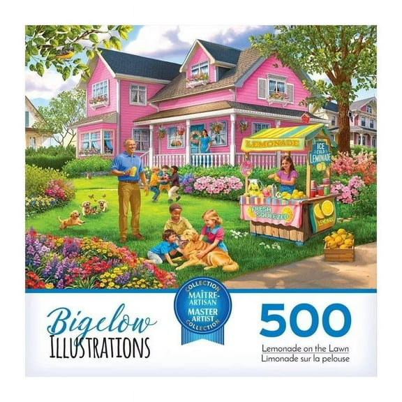 Bigelow Illustrations - Lemonade On The Lawn
