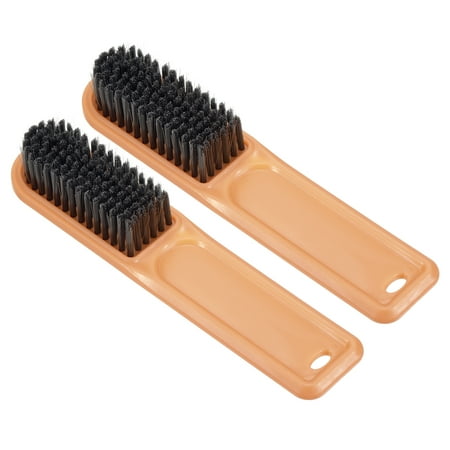 

Uxcell 6.4 PP Bristle Cleaning Brush with ABS Handle Shoes Scrubber Yellow 2 Pack