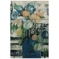 thumbnail image 2 of Empire Art Direct Modern Floral Stripe Fine Giclee Printed Directly on Hand Finished Ash Wood Wall Art, 36" x 24", Ready to Hang, 2 of 5