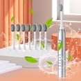 thumbnail image 1 of Descuentos Especiales, Cepillo de dientes recargable con 8 cabezales y 5 modos de limpieza y carga por levitación magnética Akmoler, 1 of 7