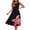 Black#womens sleeveless floral summer dresses, variant on Floral Tank Dresses for Women Summer Sleeveless Round Neck Boho Sundress Empire Waist Flowy Beach Vacation Midi Dress 2026 Purple,S