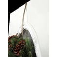 thumbnail image 3 of HighProfile Wreath Hanger Over the Door Hook (Holly-Embossed, Oil-Rubbed Bronze), 3 of 5