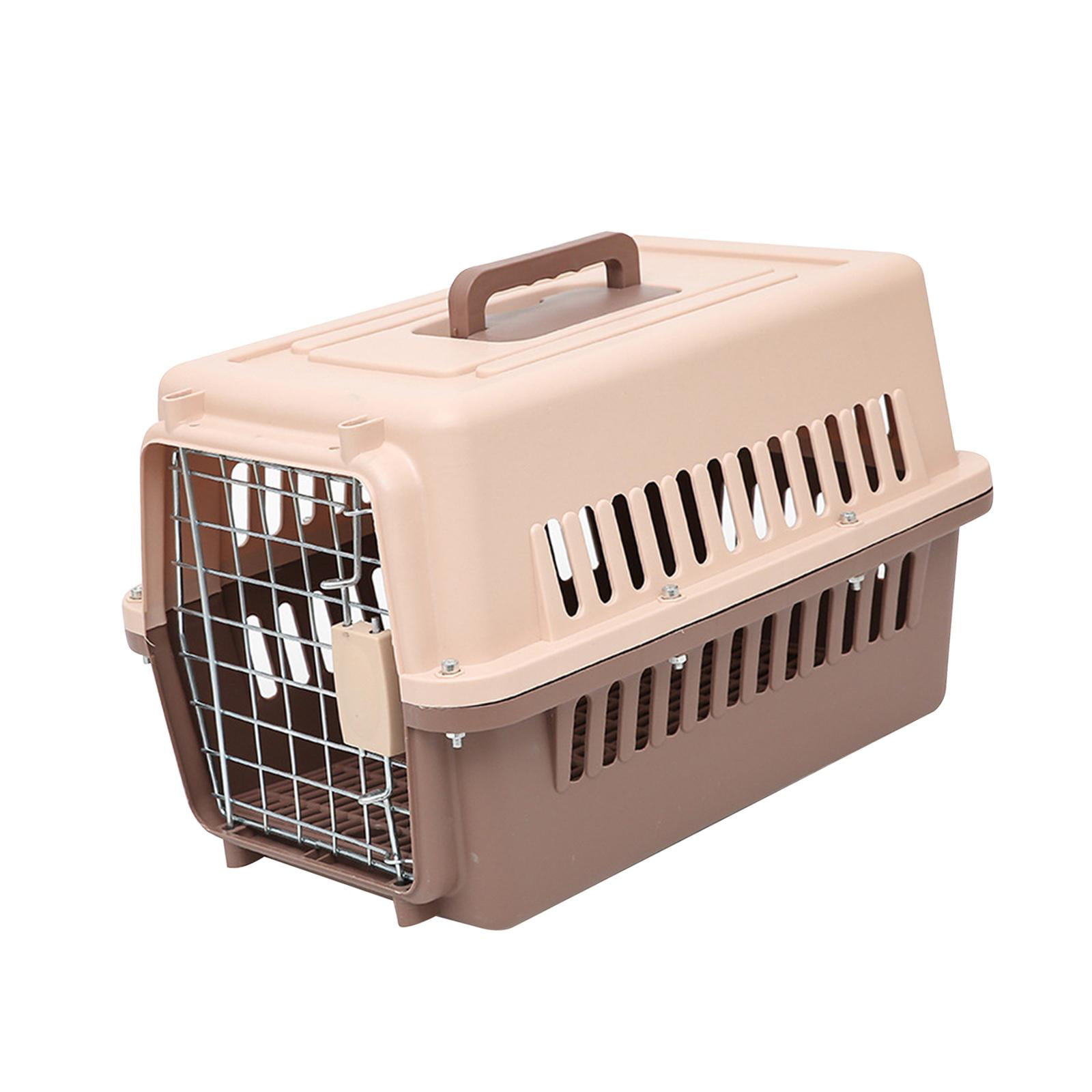 Bunblic Cat Cage Ventilation Handbag Pack Crate Tote Kennel Nest Hard Sided Travel Carrier For Small Medium Animals Kitten Outdoor Traveling Hiking