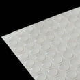thumbnail image 4 of Topes de silicona autoadhesivos transparentes semicirculares para puertas, armarios y cajones (100 unidades, 8 mm), 4 of 7