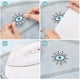 thumbnail image 3 of 15 parches bordados para ropa, parche de aplique azul, parche de mano Hamsa para planchar y coser., 3 of 9