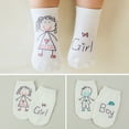thumbnail image 6 of Cartoon Pattern Infant Baby Boy Girl Cotton Short Antiskid Socks Feet Wear, 6 of 10