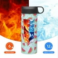 thumbnail image 6 of Pofeuu Watermelon Print 18oz Sports Insulated Kettle, Sports Bottle Water Bottles For Men Women For Gym Hiking Camping Running Mountain Bike Outdoor Sports, 6 of 8