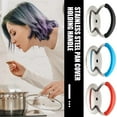 thumbnail image 6 of Stainless Steel Pot Cover Handle Silicone Kitchen Cap Pot Lid Knob Handle R6E1, 6 of 9