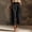 Black, variant on Women's Linen-Blend Wide Leg Pants, Cargo Style, Loose Breathable Trousers for Summer Outdoor Navy S