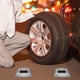 thumbnail image 5 of Lámpara de camino de muelle de entrada de carretera de aluminio ultrafuerte con energía solar 6LED impermeable al aire libre blanco, 5 of 8