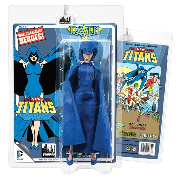 DC The NEW Teen Titans Raven Retro Action Figure