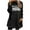 Black, variant on Womens Winter Fleece Tops Comfy Sherpa Warm Pullover Long Sleeve Crewneck Sweatshirts Fluffy Fuzzy Thermal Loungewear with Pockets White XL