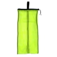 thumbnail image 4 of ziyahi Drawstring Mesh Bag Shoulder Strap for Shoulder Strap Swimming Scuba Diving Snorkel Equipment Yellow, 4 of 9