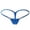 Blue [Womens Underwear Clearance Sales Today Deals], variant on WEIWEN G String Thongs for Women Mini Micro Panties High Cut Underwear Low Rise Tiny T-Back Thong Panty Black, S
