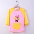 thumbnail image 2 of LIJCC Kids Toddlers Art Smock, Children's Art Overalls Children's Apron Painting Supplies Long Sleeves Kids Painting Apron Water Proof, 2 of 5