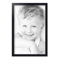 thumbnail image 2 of ArtToFrames 11" x 17" Contemporary Black Picture Frame, 11x17 inch Black Wood Poster Frame (WOM-4730),  Pack, 2 of 7