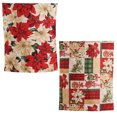thumbnail image 1 of 2PCS Christmas Chair Covers Santa Xmas Chair Slipcovers Chair Back Cap Covers, 1 of 10