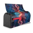 thumbnail image 3 of Pofeuu Colorful Jellyfish Abstract Print Mailbox Covers Letterbox Cover Mailbox Wrap for Home Garden Yard Outdoor Decor -21x18 in, 3 of 8